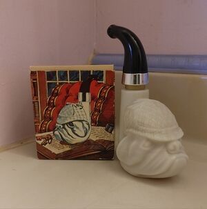 Avon Bulldog Pipe Decanter, 120ml/4.05fl oz, Aftershave For Men, New (Open Box)
